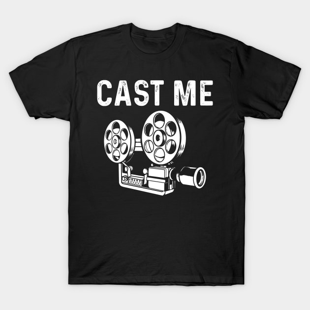 Theater Actor Actress T-Shirt by KAWAIITEE